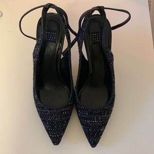 White House Black Market Tweed Heels